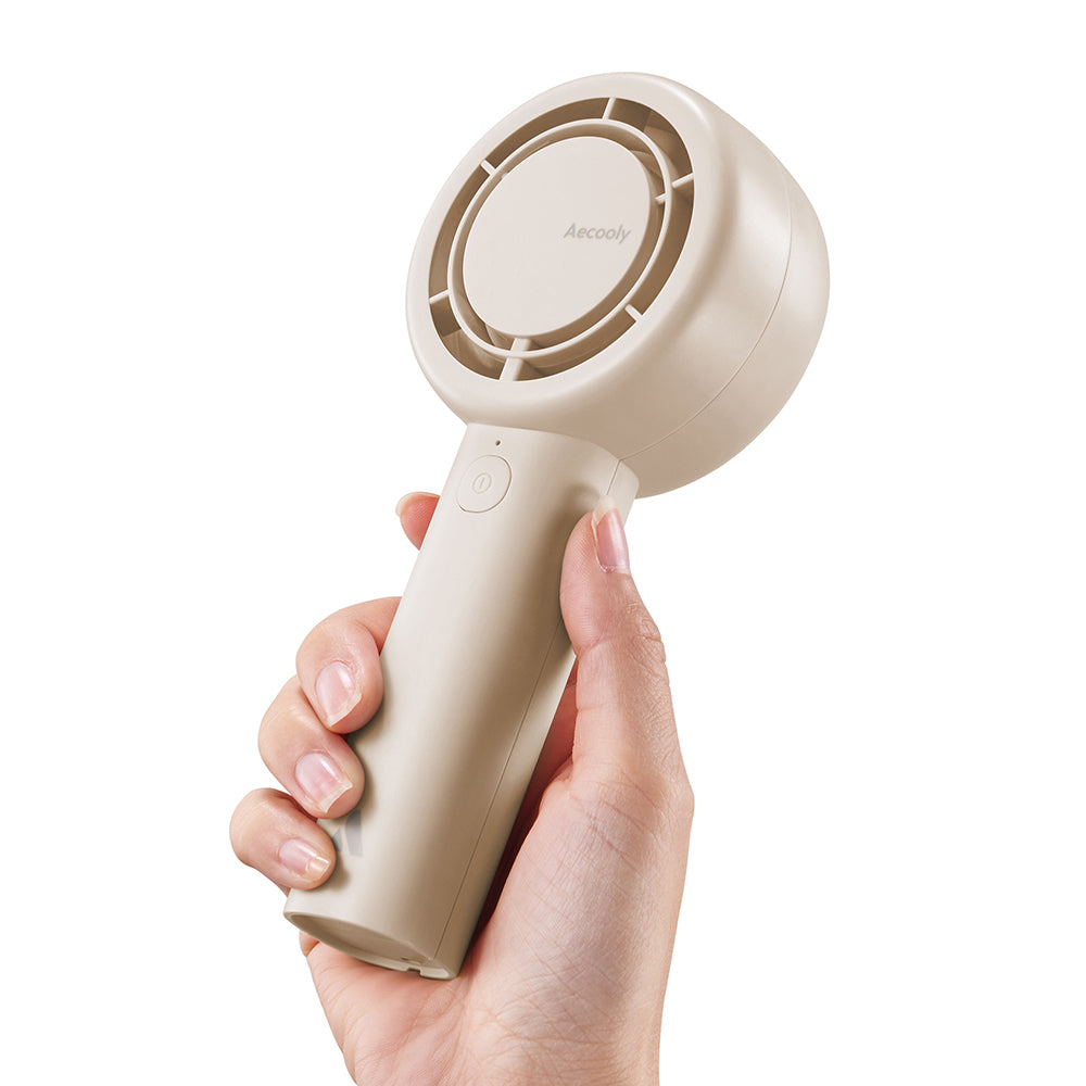 Aecooly PB01 İç Spiralli Çift Halka Hava Akışı Teknolojili 5 Kademeli Portatif Soğutucu El Fanı Aecooly PB01 İç Spiralli Çift Halka Hava Akışı Teknolojili 5 Kademeli Portatif Soğutucu El Fanı